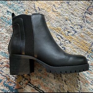 Colten Black Booties Size 8